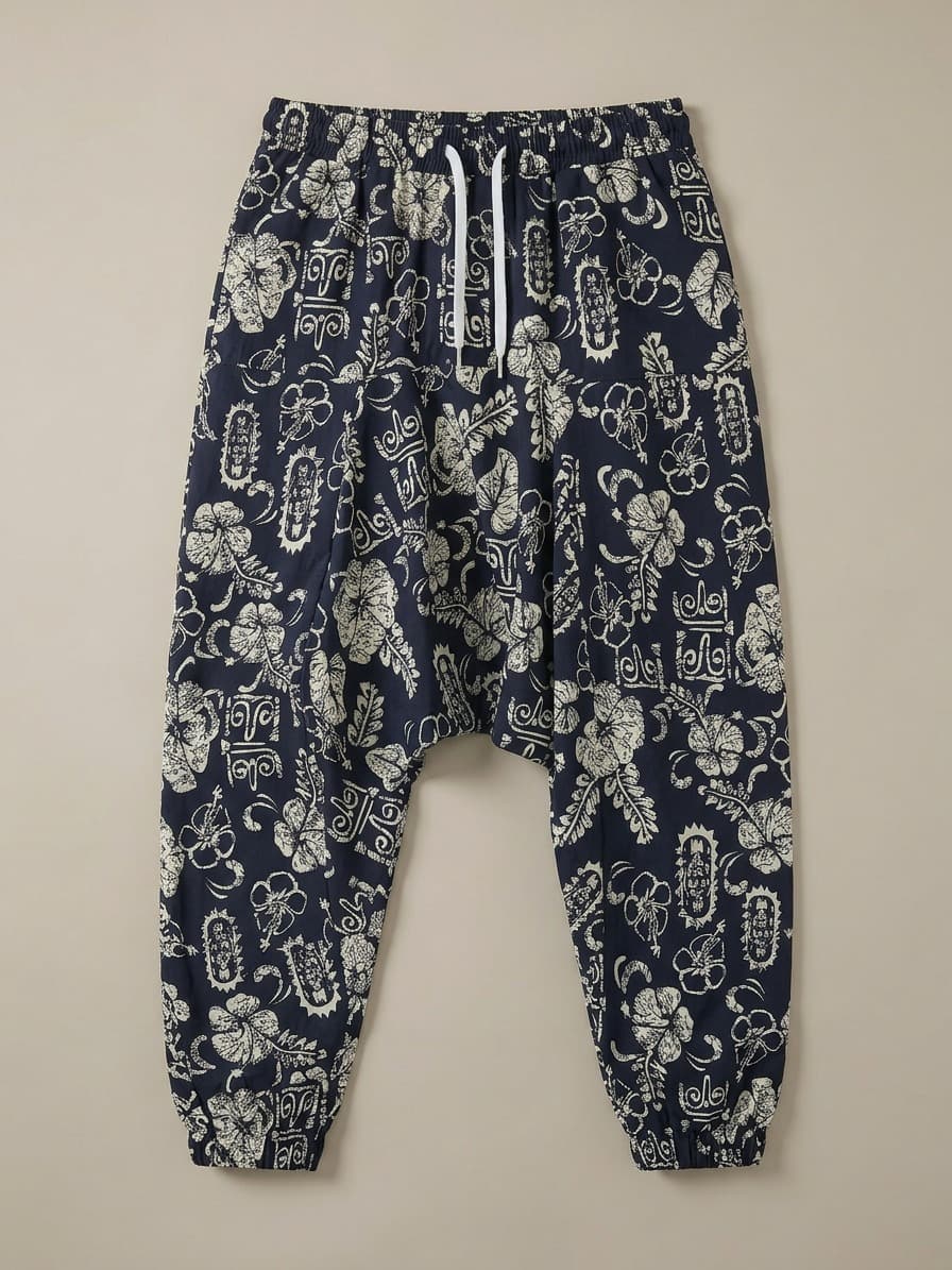 Harem Pants - Floral Print