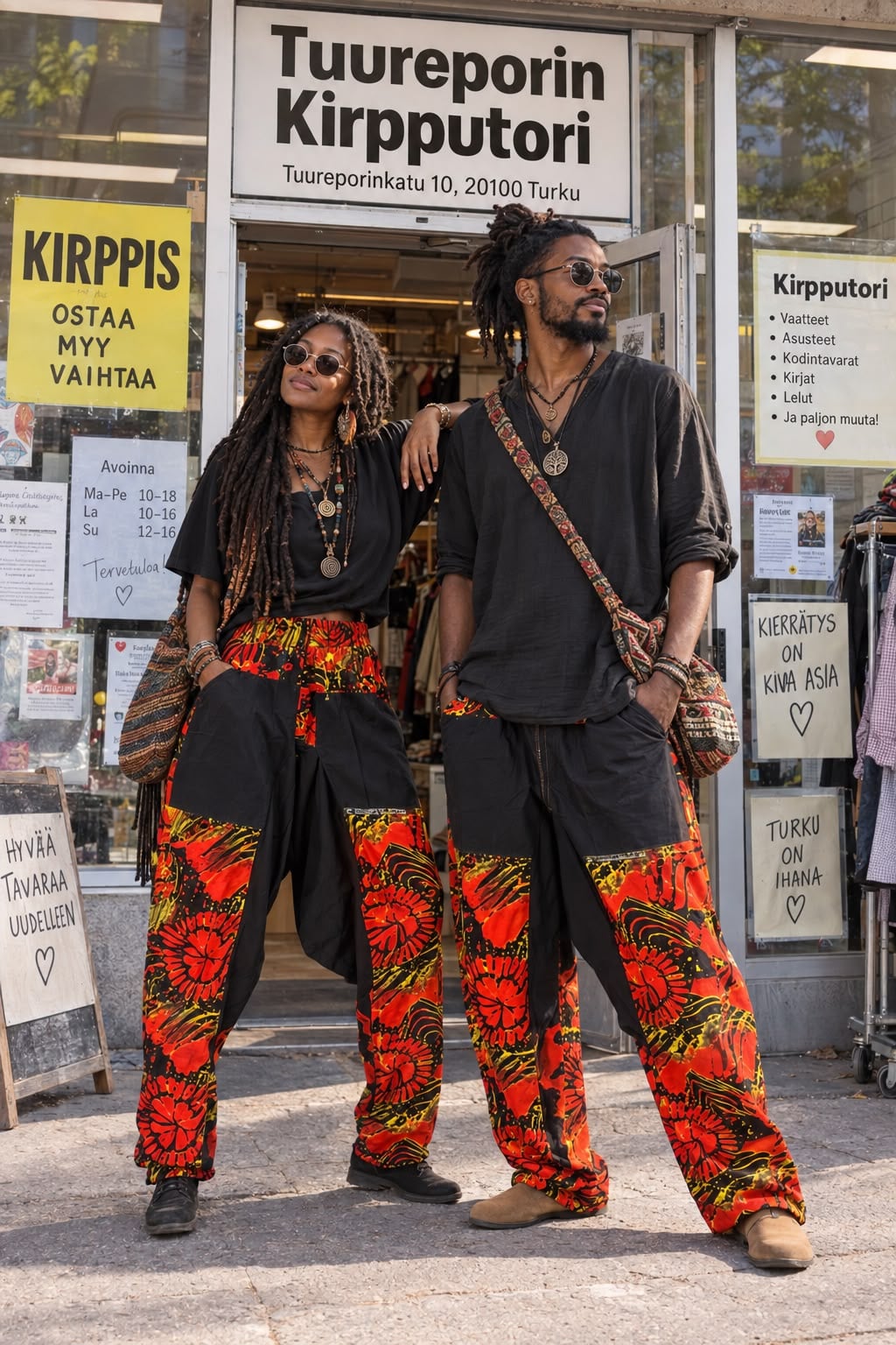 African Harem Pants
