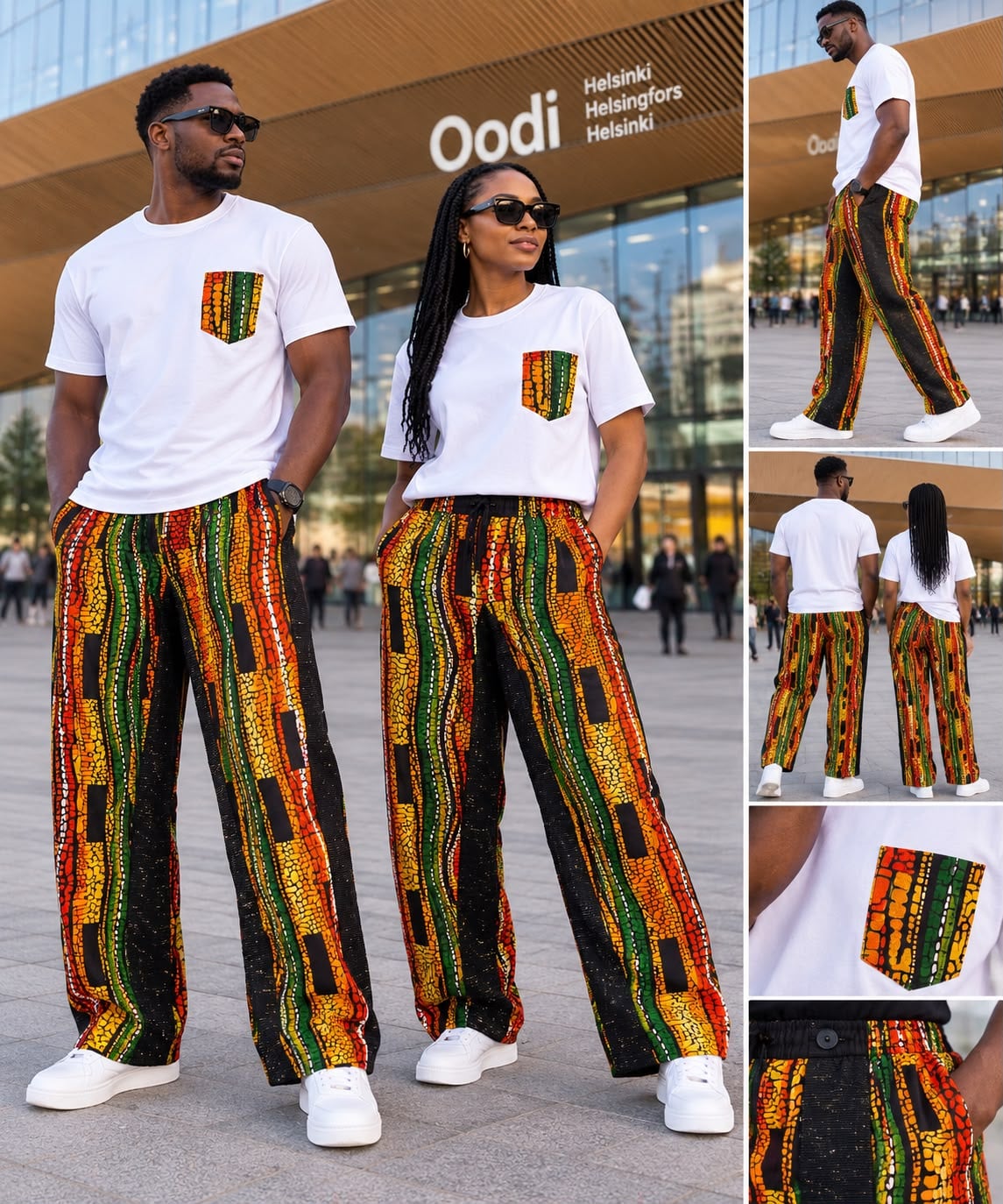 Ankara Unisex Trousers