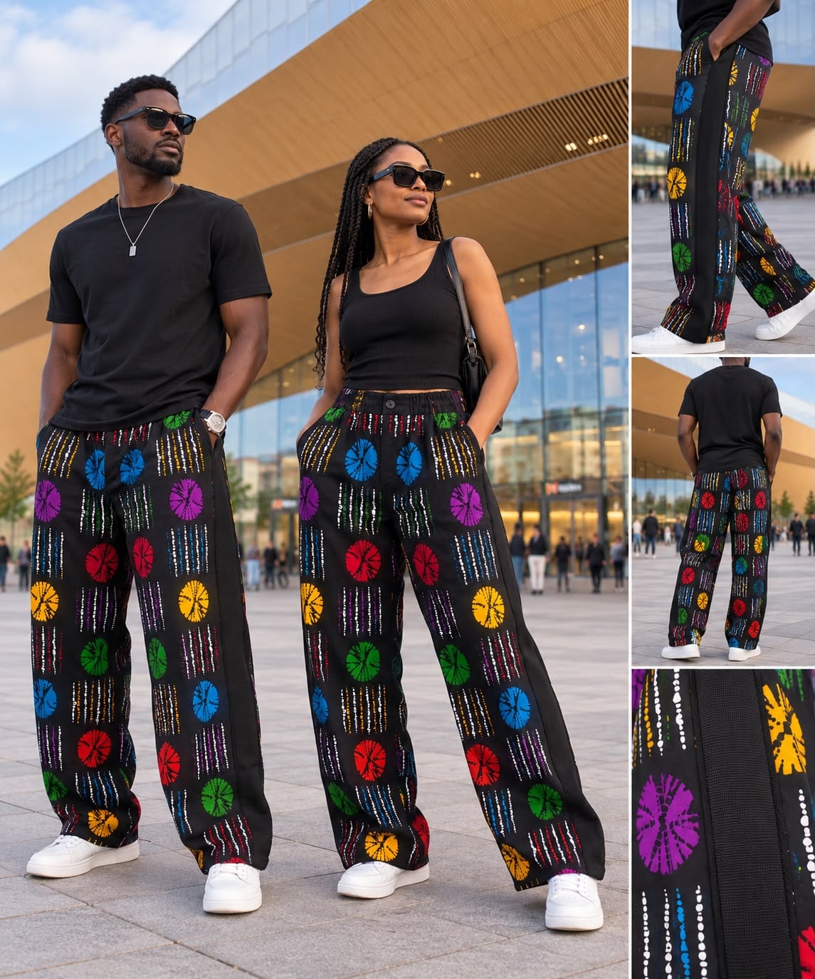 Ankara Unisex Trousers
