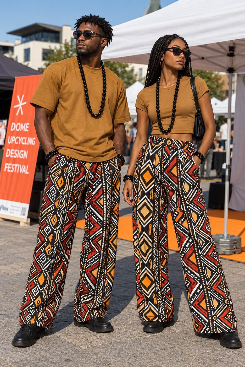 Ankara Unisex Trousers