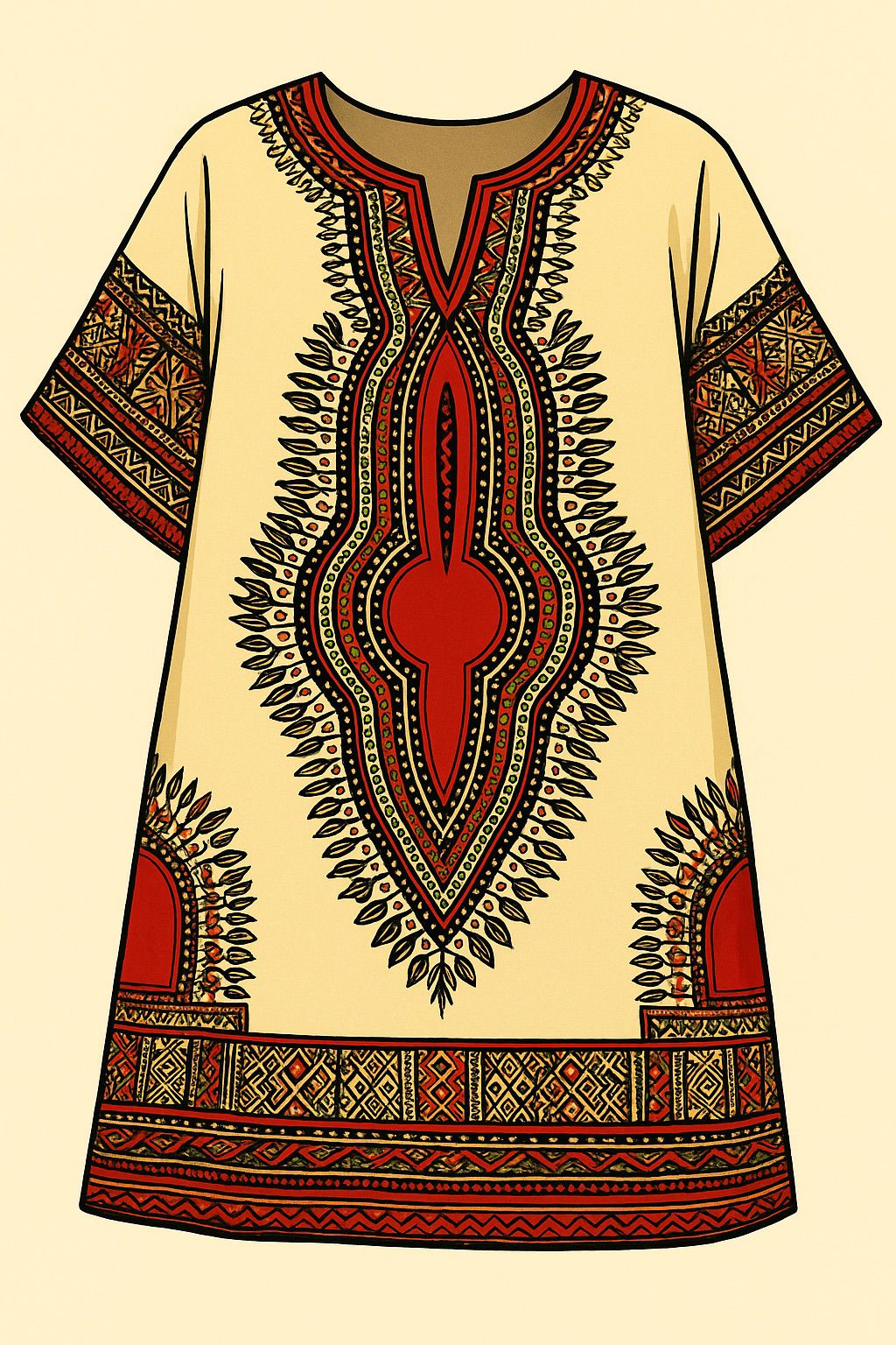 Dashiki Dress