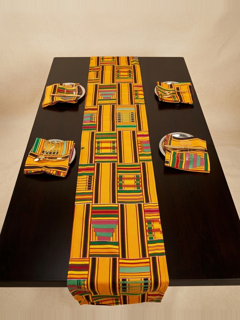 African Print Table Runner thumbnail 2